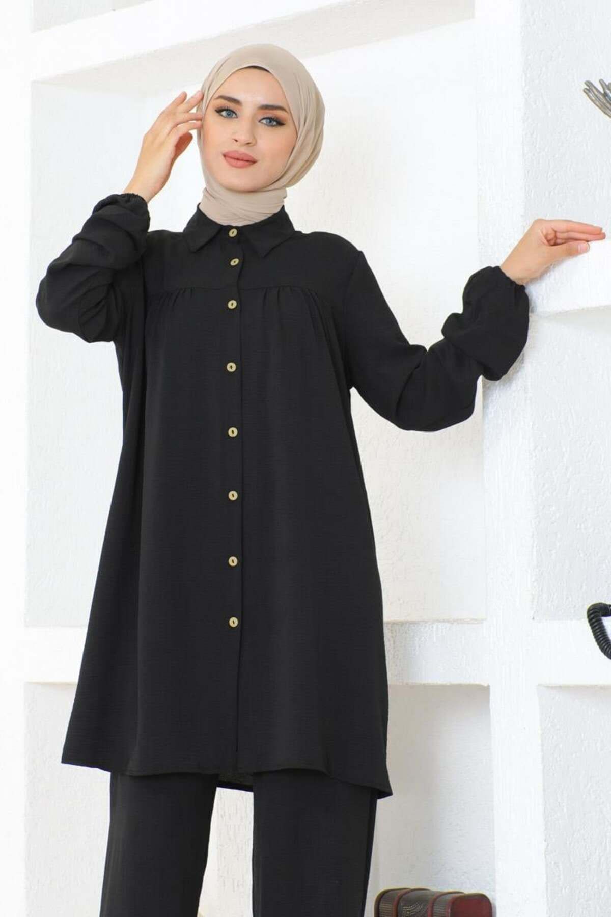 Büzgülü Aerobin Takım  SİYAH