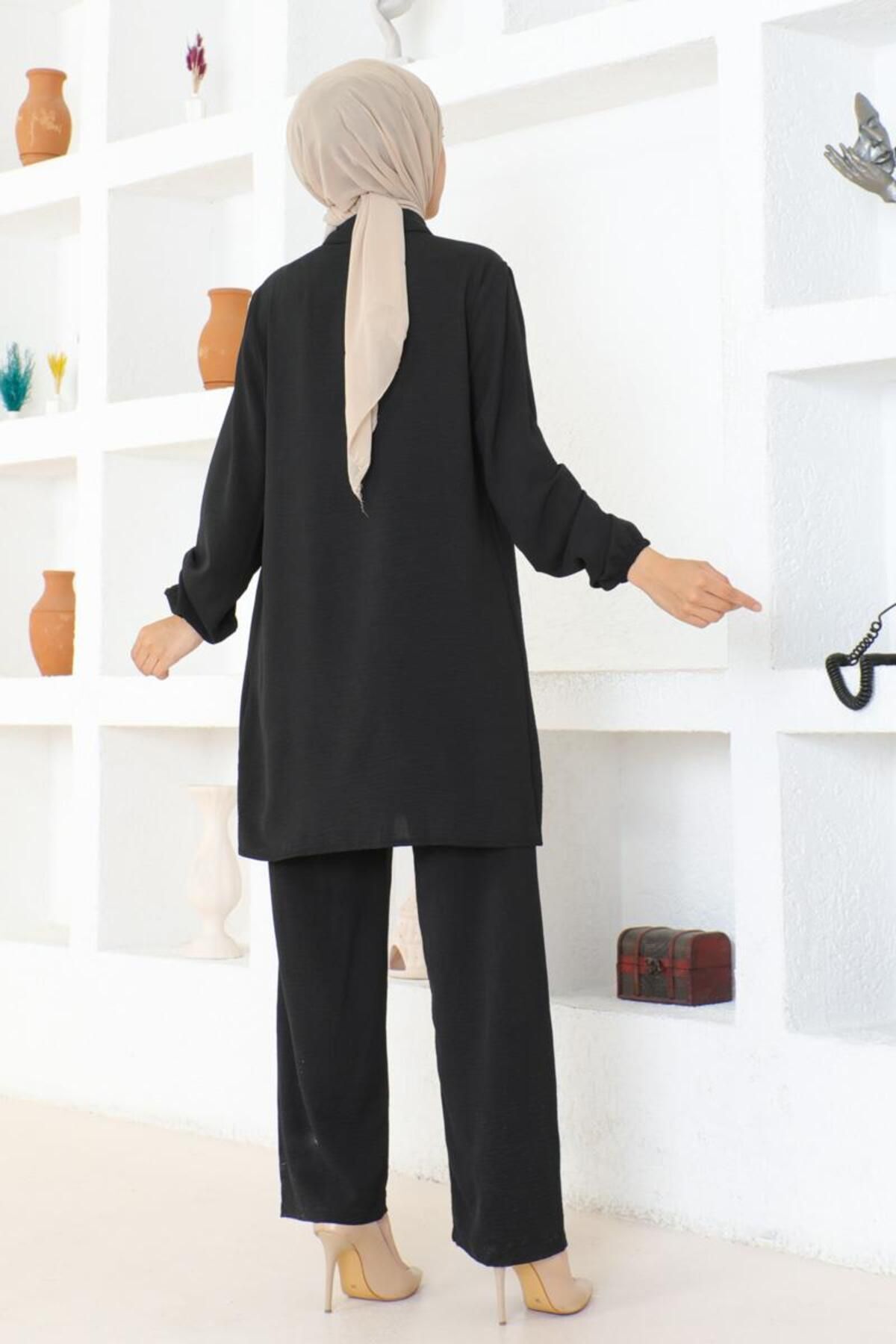 Büzgülü Aerobin Takım  SİYAH