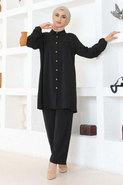 Büzgülü Aerobin Takım  SİYAH