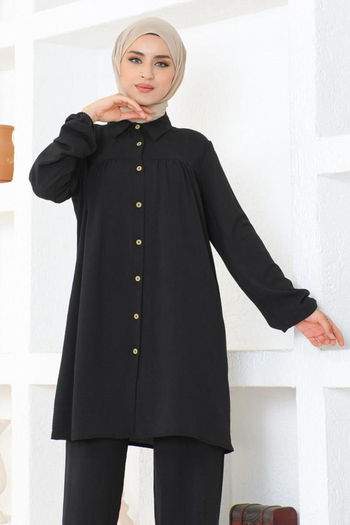 Büzgülü Aerobin Takım  SİYAH