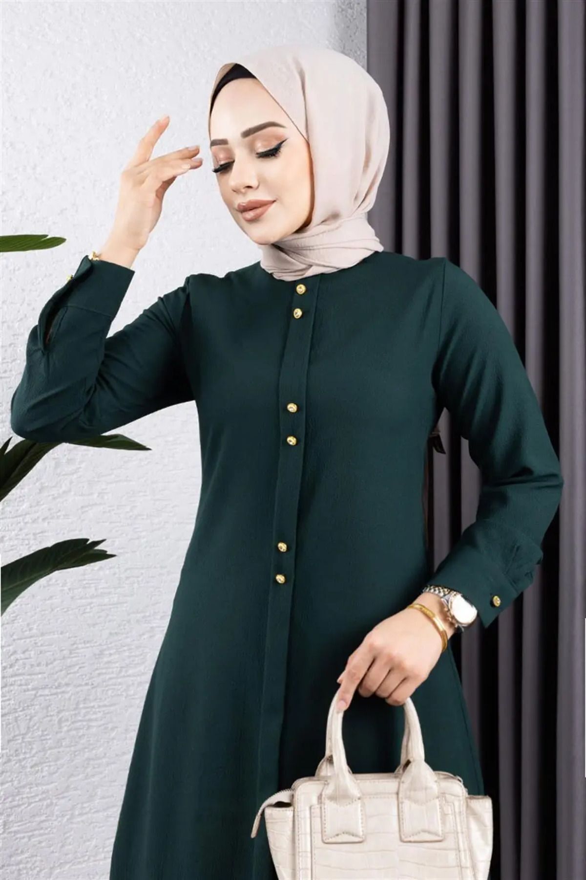 Düğmeli İkili Takım