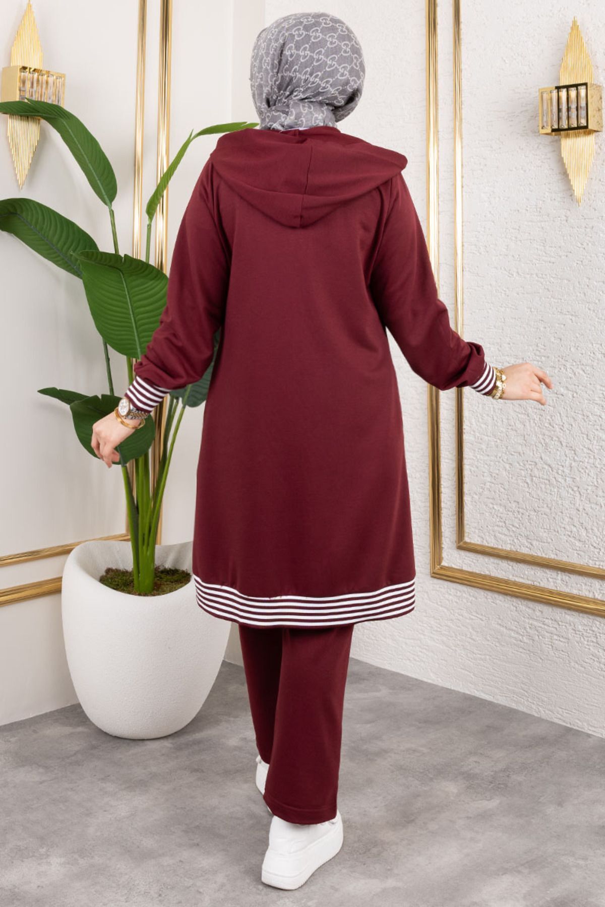 Ribana Detaylı Spor Takım BORDO