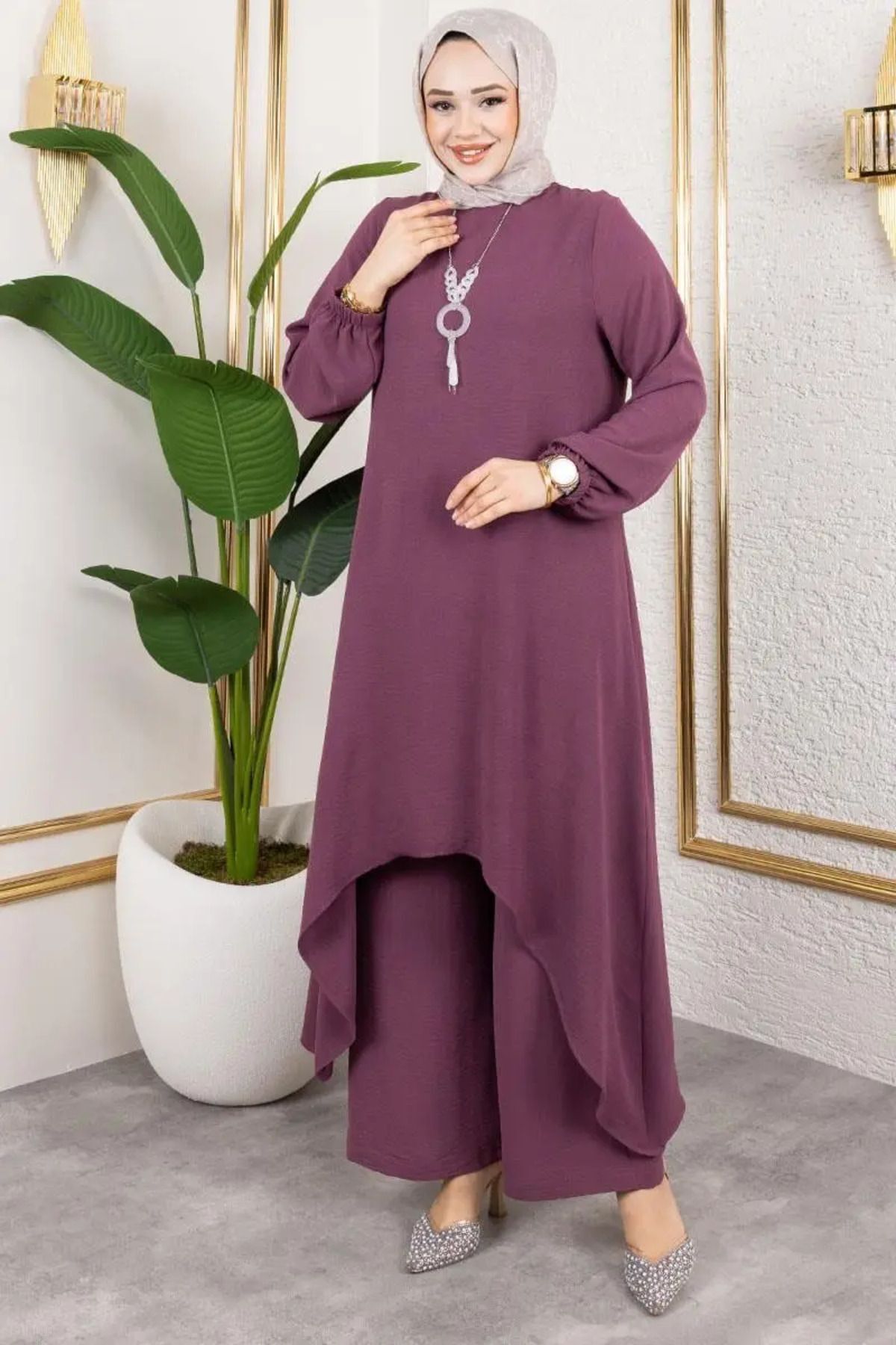 Kolyeli Asimetrik Takım