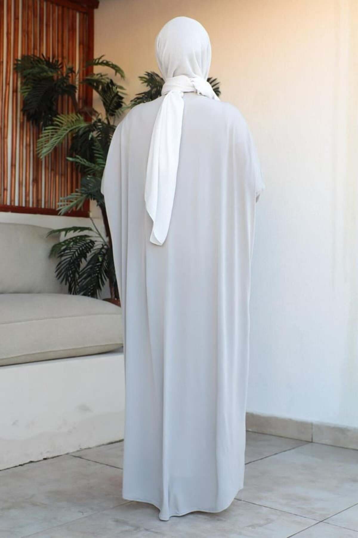 Yarasa Kol Salaş Elbise TAŞ