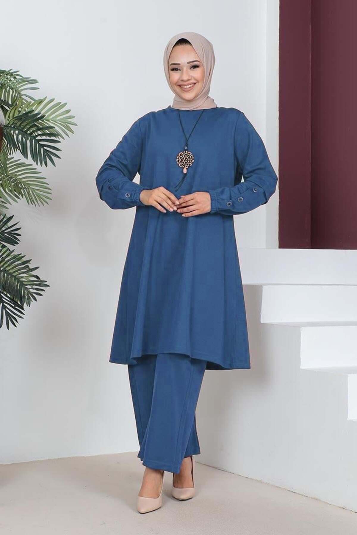 Büyük Beden Double Örme Takım