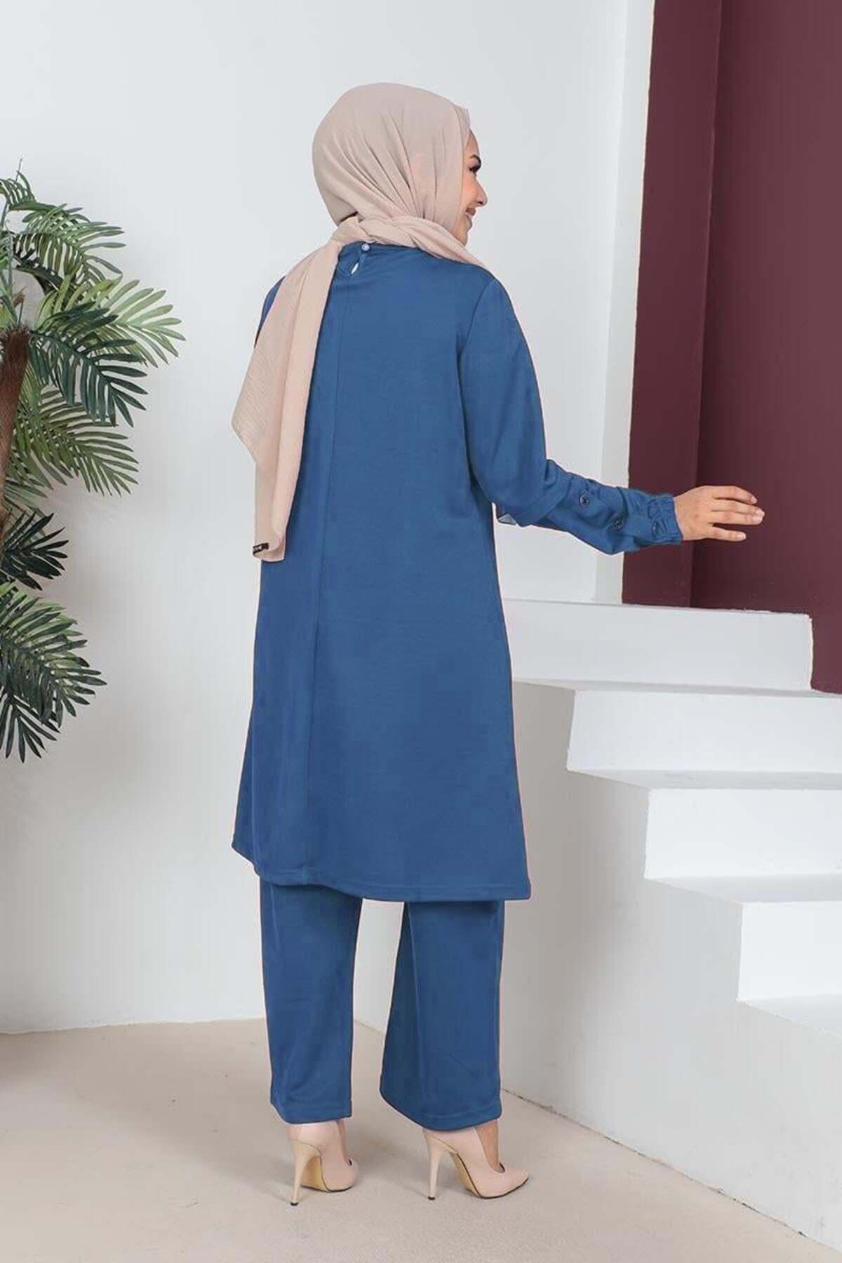 Büyük Beden Double Örme Takım