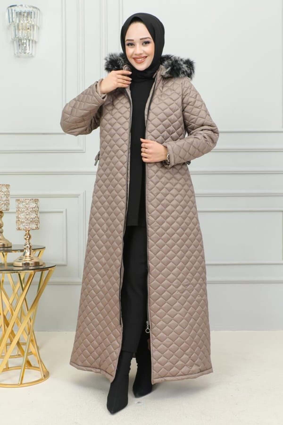 Kemerli Şişme Mont