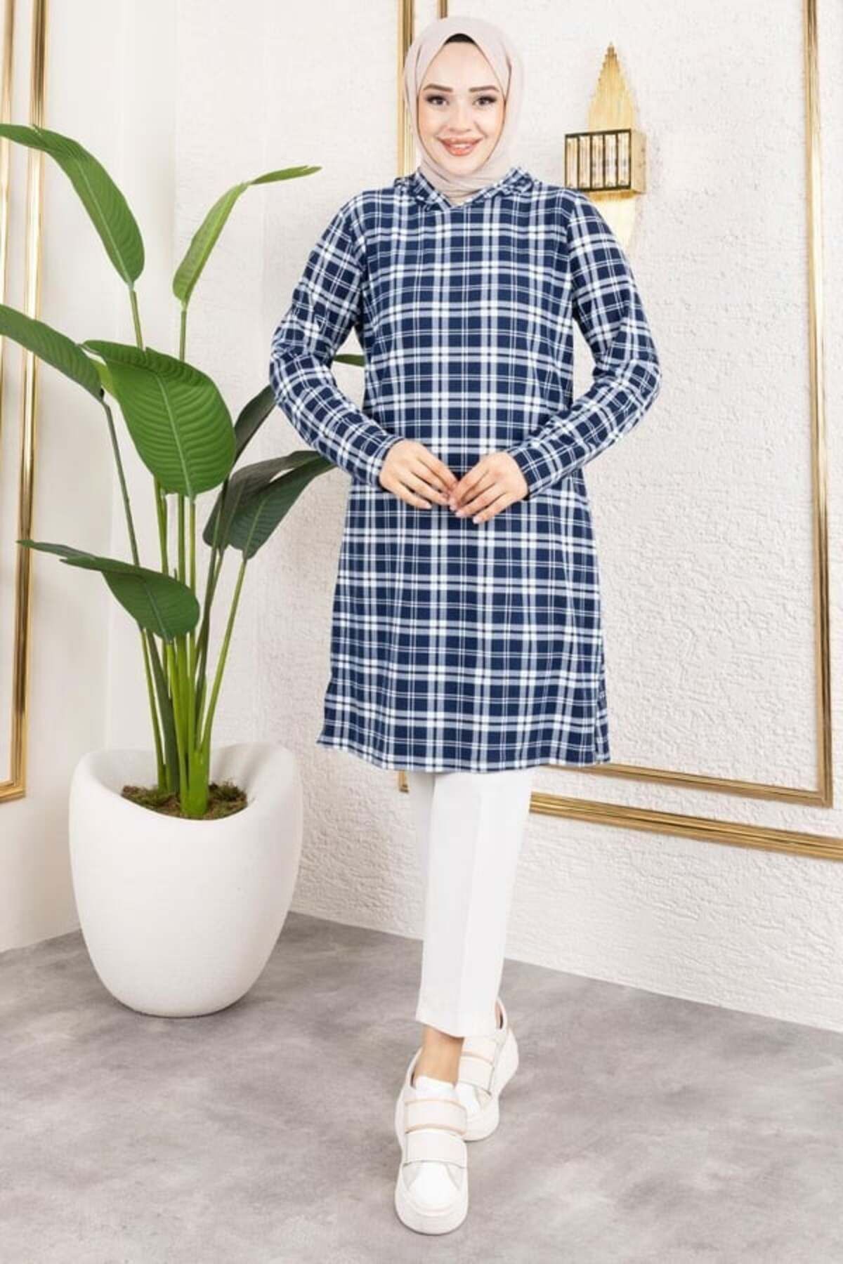 Kapşonlu Kışlık Spor Tunik