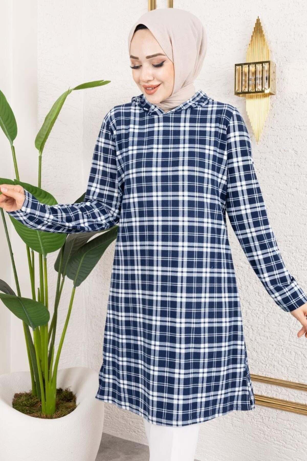 Kapşonlu Kışlık Spor Tunik