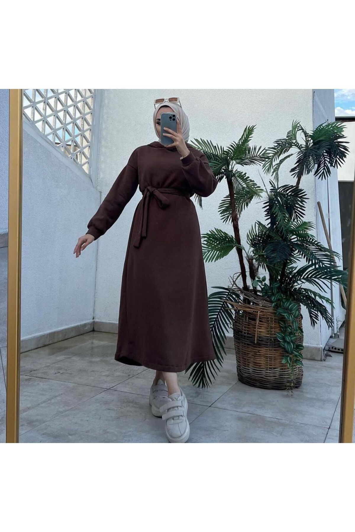 ÜÇ ,İPLİK KIŞLIK ELBİSE