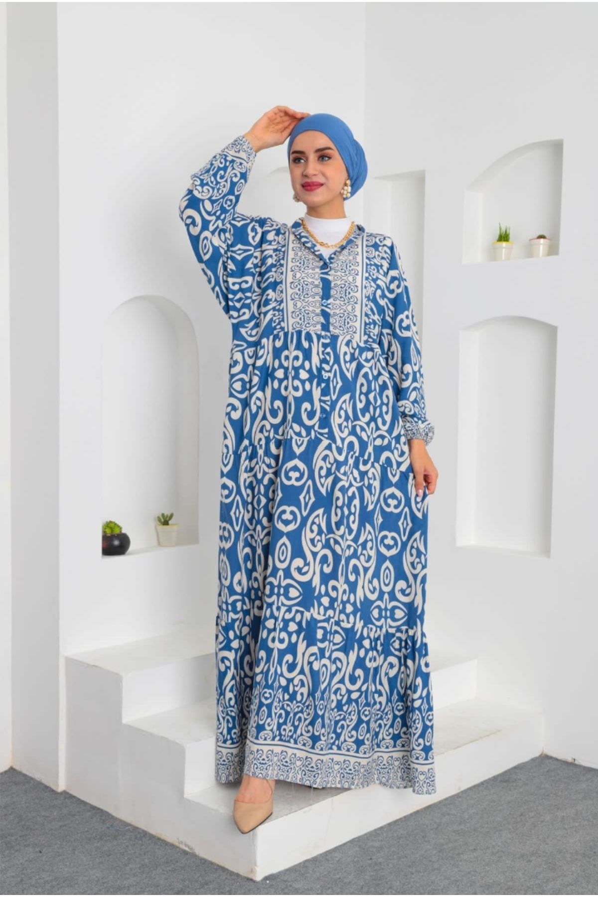 YAZLIK ELBİSE KUMAŞI DOKUMA VİSKON