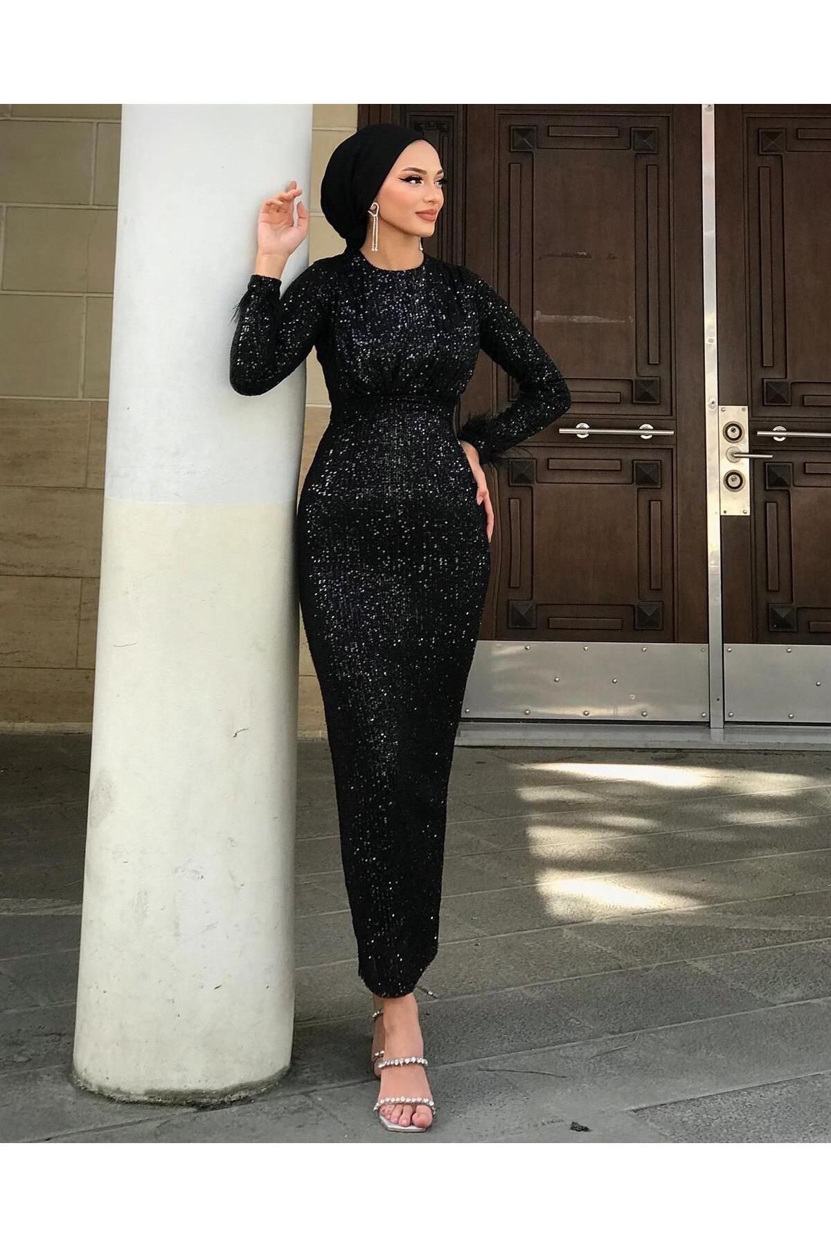 Sindy Payet Abiye Siyah