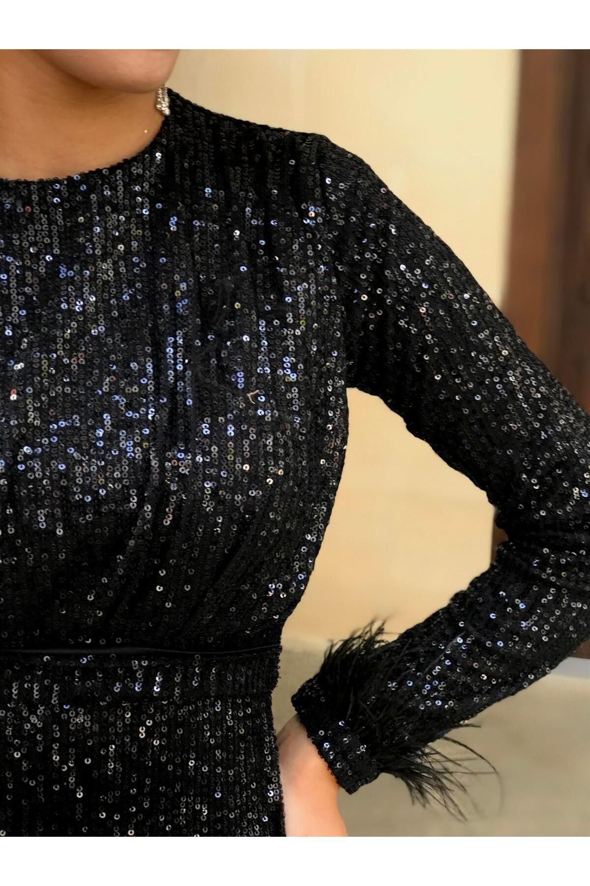 Sindy Payet Abiye Siyah